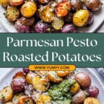 Zesty Parmesan Pesto Potatoes Recipe