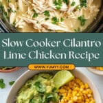 Lime Cilantro Shredded Chicken Recipe