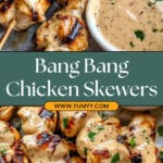 Bang Bang Chicken Skewers Recipe