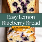 Lemon Blueberry Bread Recipe