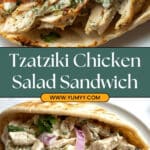 Tzatziki Chicken Salad Sandwich Recipe