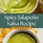Creamy Jalapeño Salsa Recipe