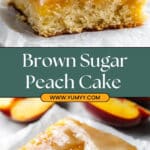 Brown Sugar Peach Cake Recipe