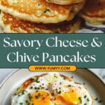 Cheese & Chive Pancakes Recipe