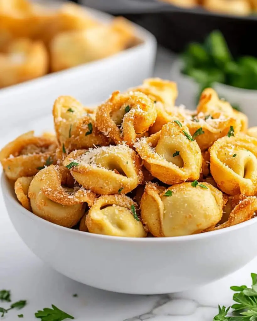 Air fryer tortellini