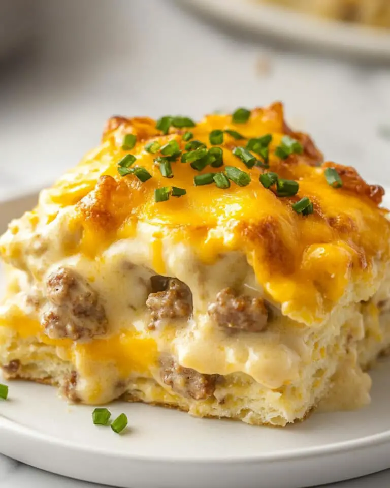 Biscuits and Gravy Casserole Recipe