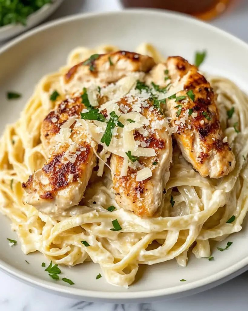 Cajun chicken alfredo