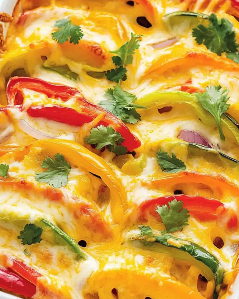Chicken Fajita Casserole Recipe