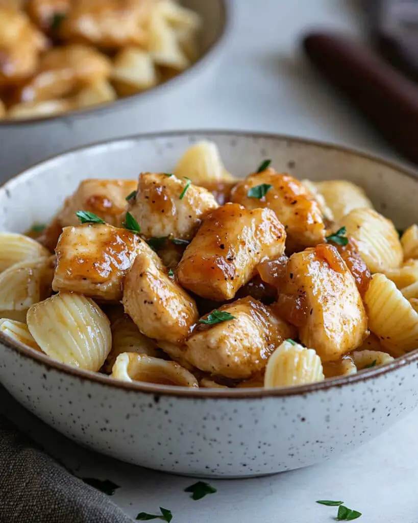 chicken and buttered noodles