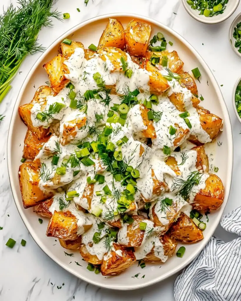 crispy potato salad
