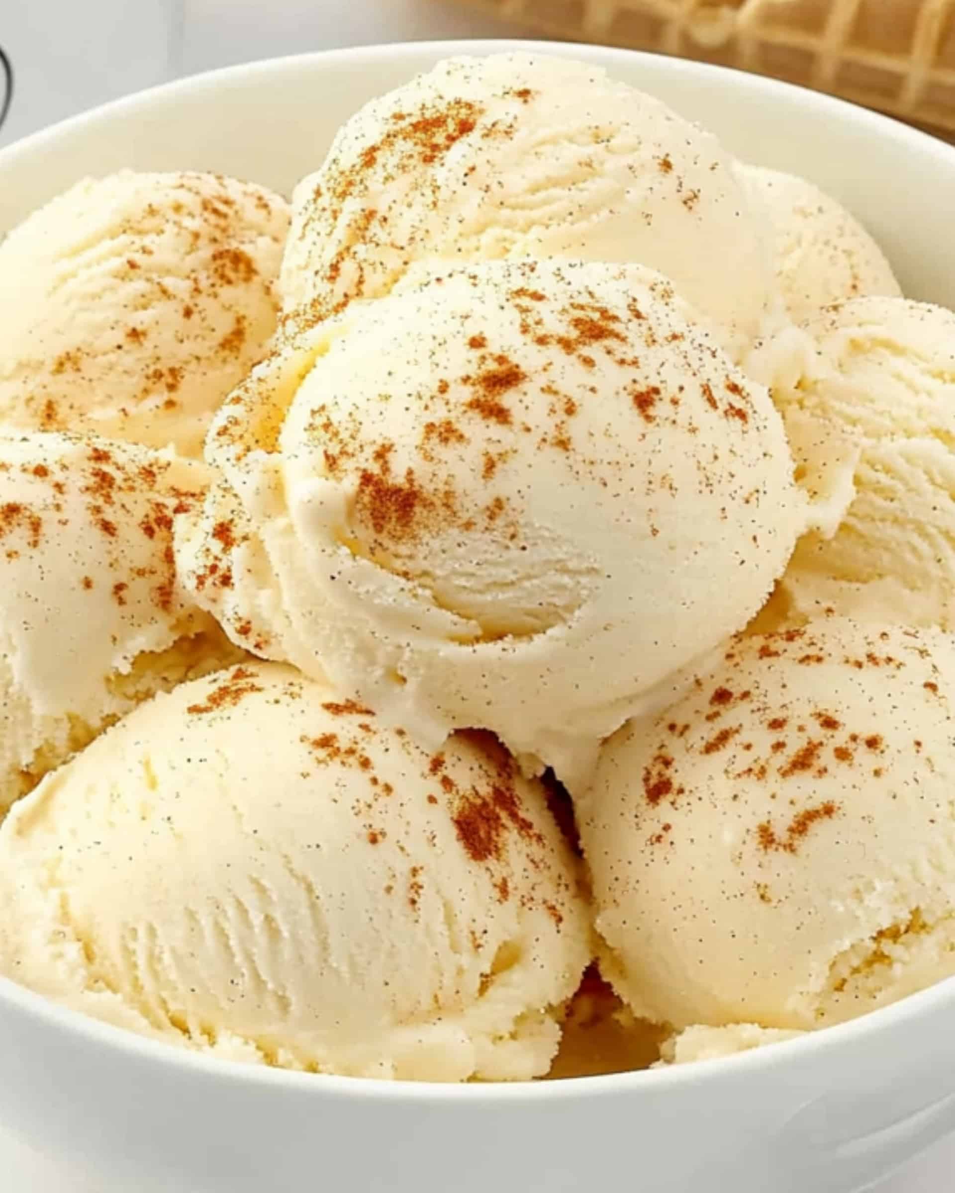 Eggnog Ice Cream Recipe