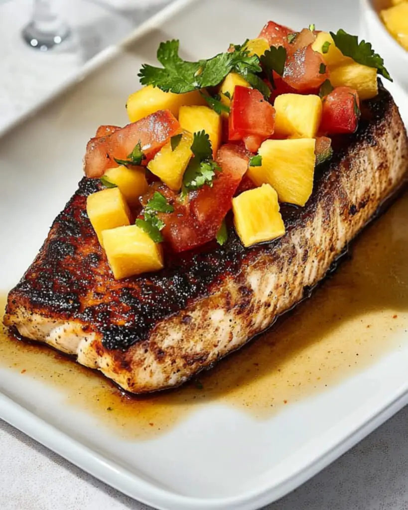 Grilled Blackened Swordfish Recipe