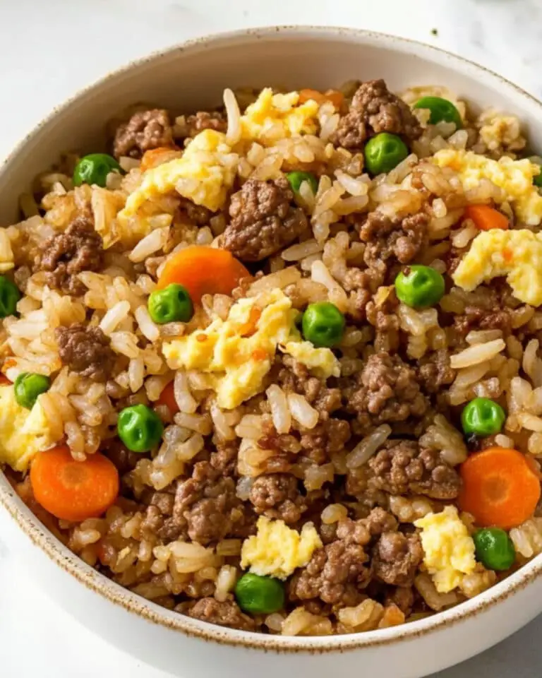 Ground Beef Fried Rice Recipe
