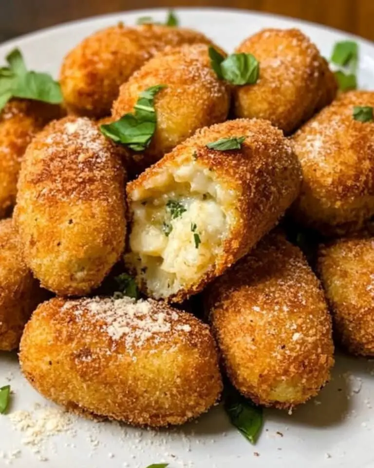 Italian Potato Croquettes Recipe