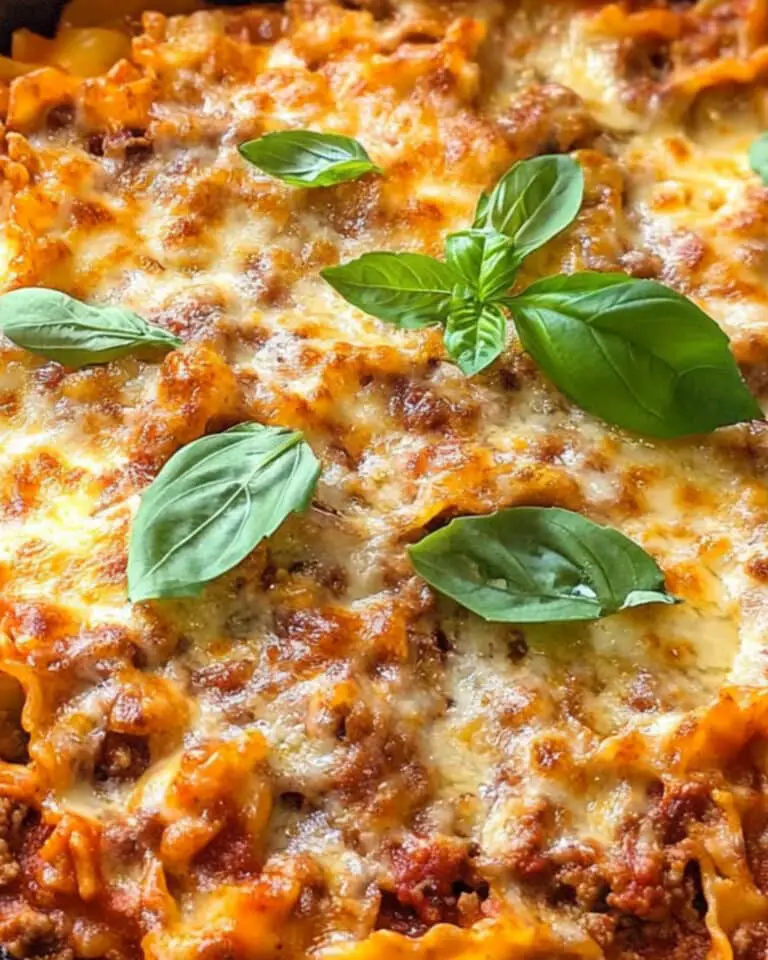 Lasagna Pie Recipe
