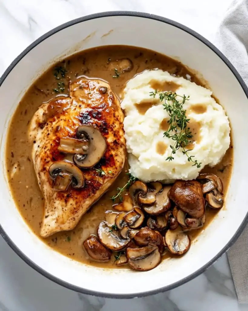 mushroom chicken
