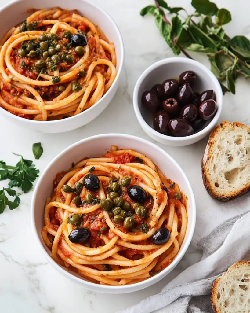 pasta puttanesca