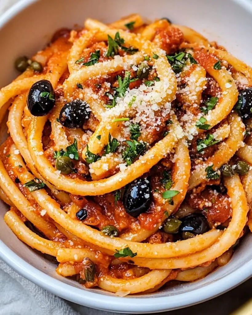 Pasta Puttanesca Recipe