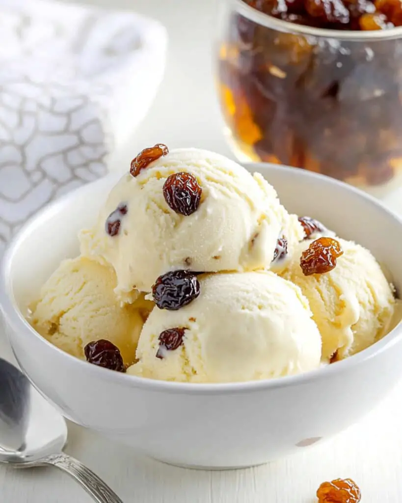 rum raisin ice cream