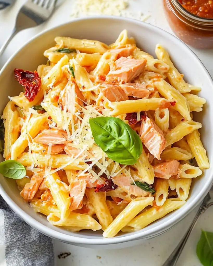 salmon pasta