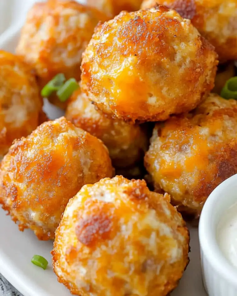 Sausage Cheese Balls Recipe