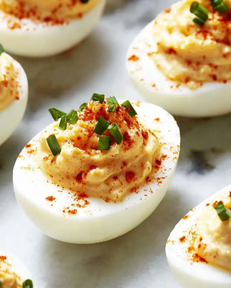 Spicy Deviled Eggs Recipe