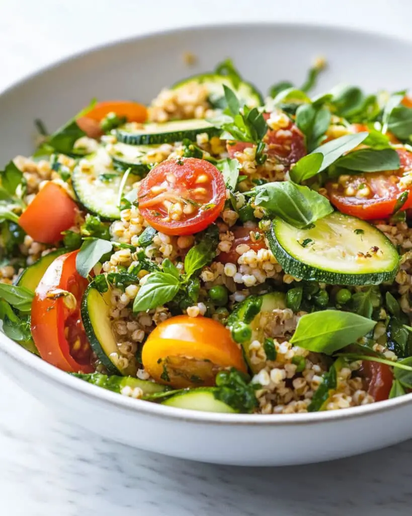 Summer Whole Grain and Vegetable Salad
