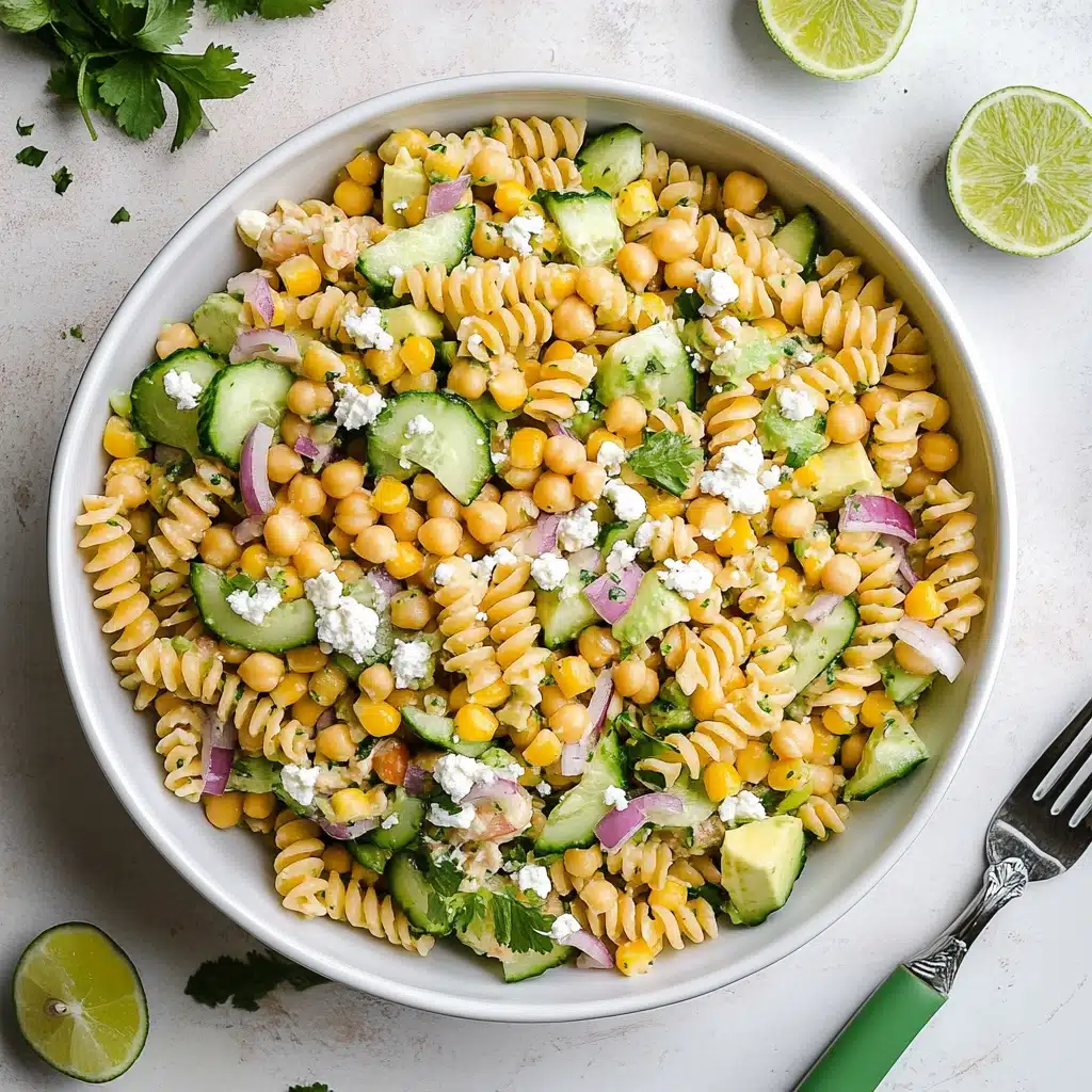 Cilantro Lime Pasta Salad Recipe - Recipe Image