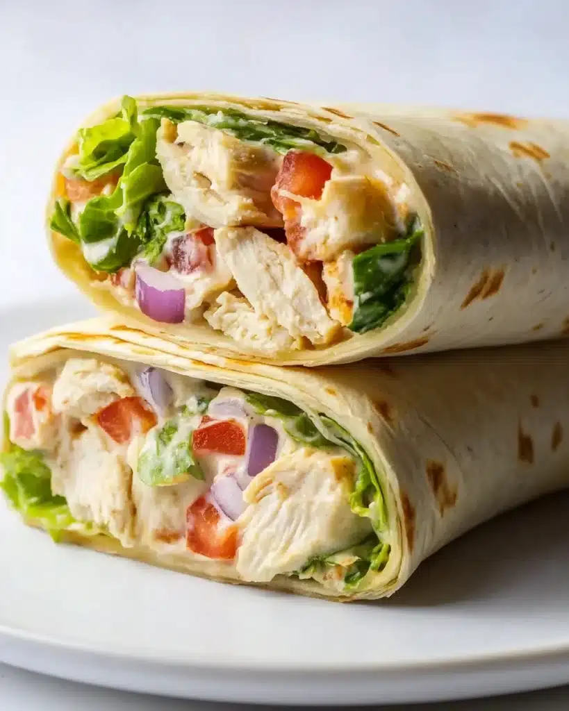 Spicy Grilled Chicken Wraps Recipe