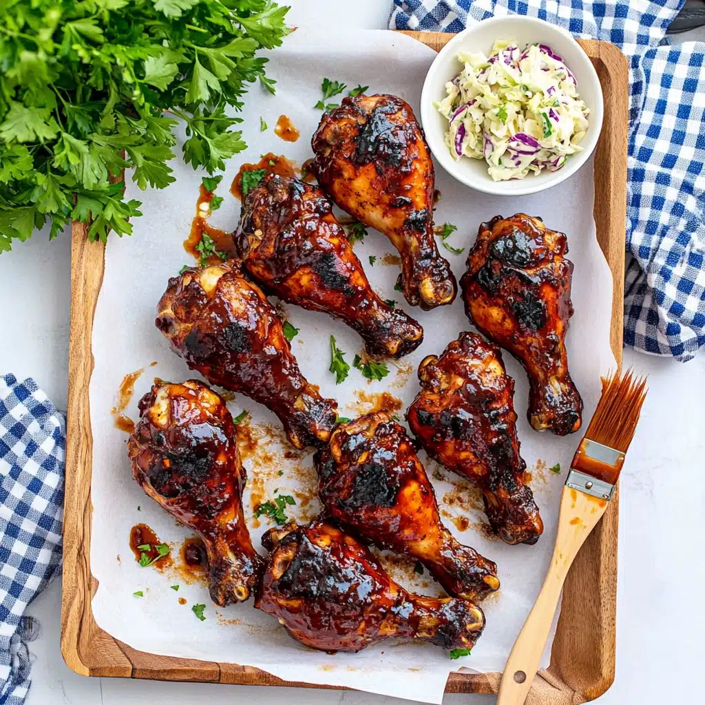 Air Fryer BBQ Chicken Drumsticks Recipe - Recipe Image