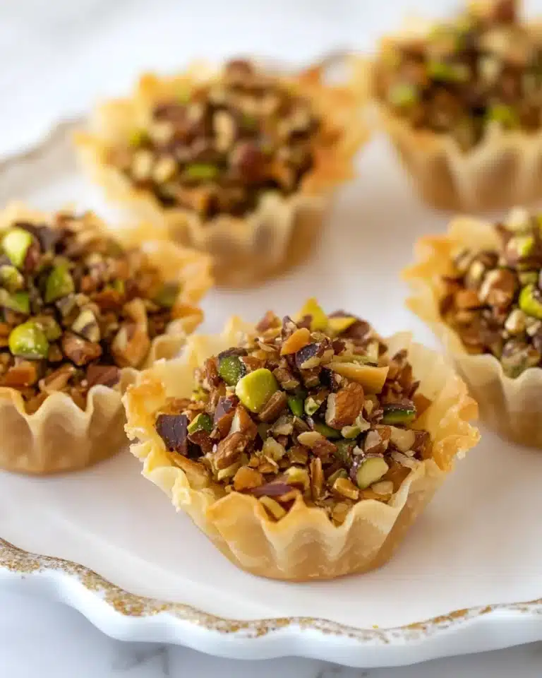 Mini Baklava Cups Recipe