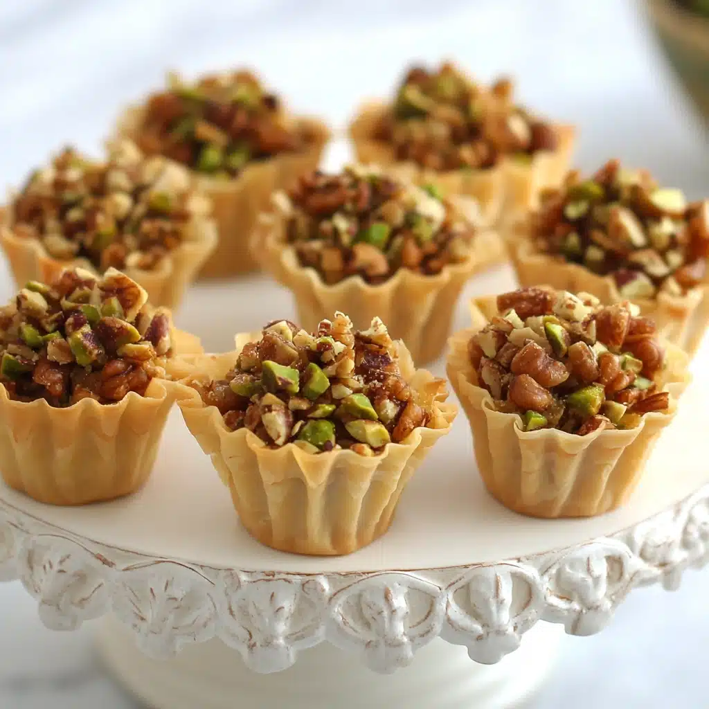 Mini Baklava Cups Recipe - Recipe Image