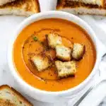 Roasted Tomato Basil Soup Recipe