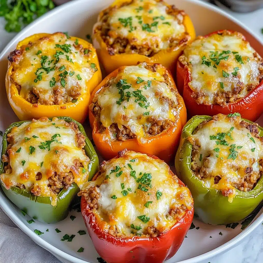 Easy Stuffed Bell Peppers Recipe - Recipe Image