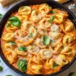 Creamy CrockPot Chicken Tortellini Recipe