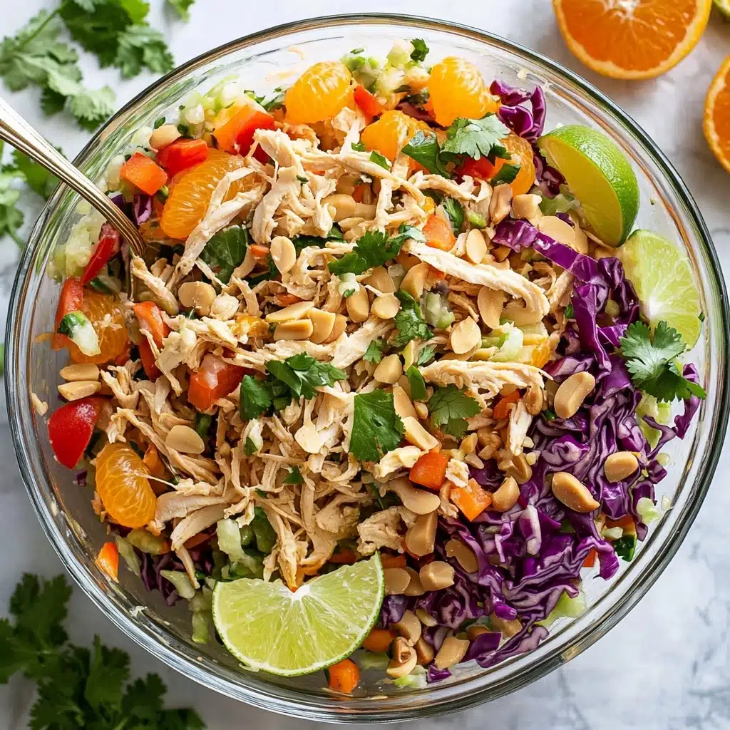 Thai Peanut Chicken Salad Recipe - Recipe Image
