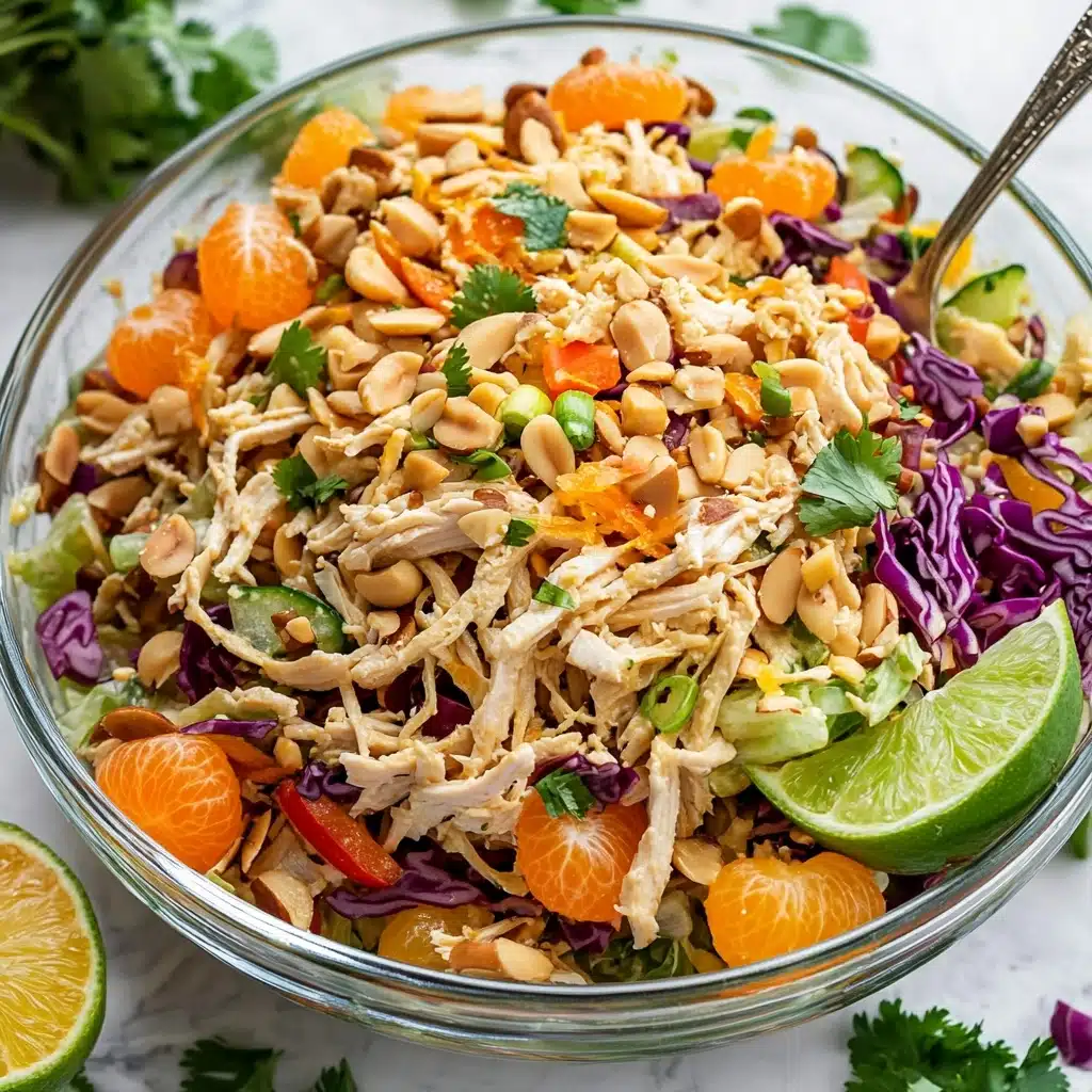 Thai Peanut Chicken Salad Recipe - Recipe Image