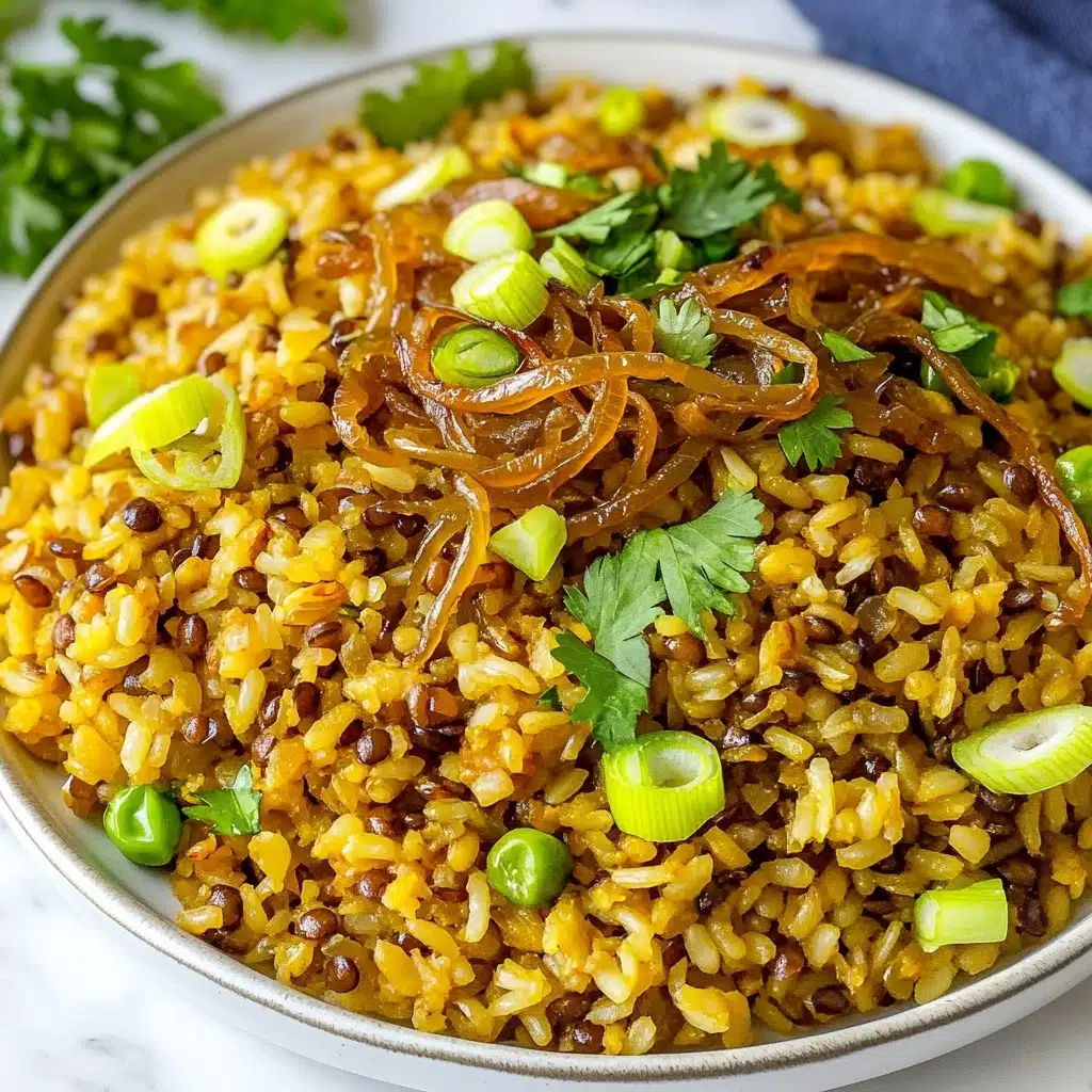 Mujadara (Lentils and Rice) Recipe - Recipe Image