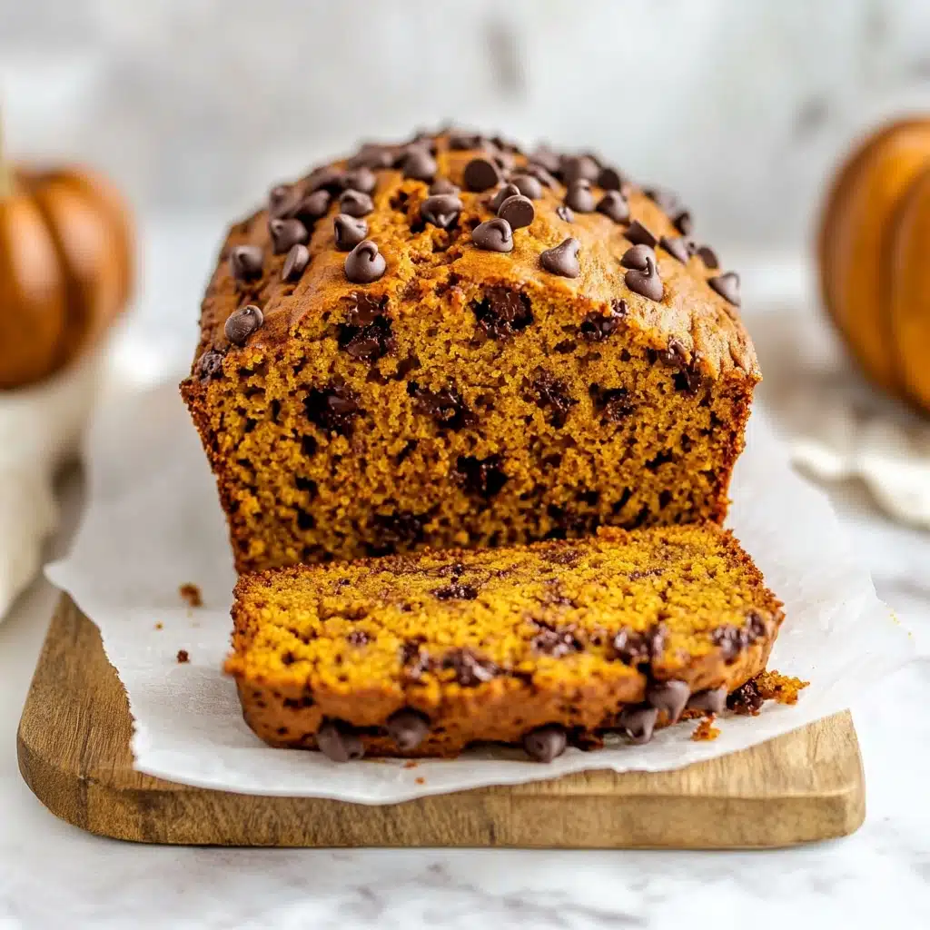 Pumpkin Chocolate Chip Bread Recipe - Recipe Image