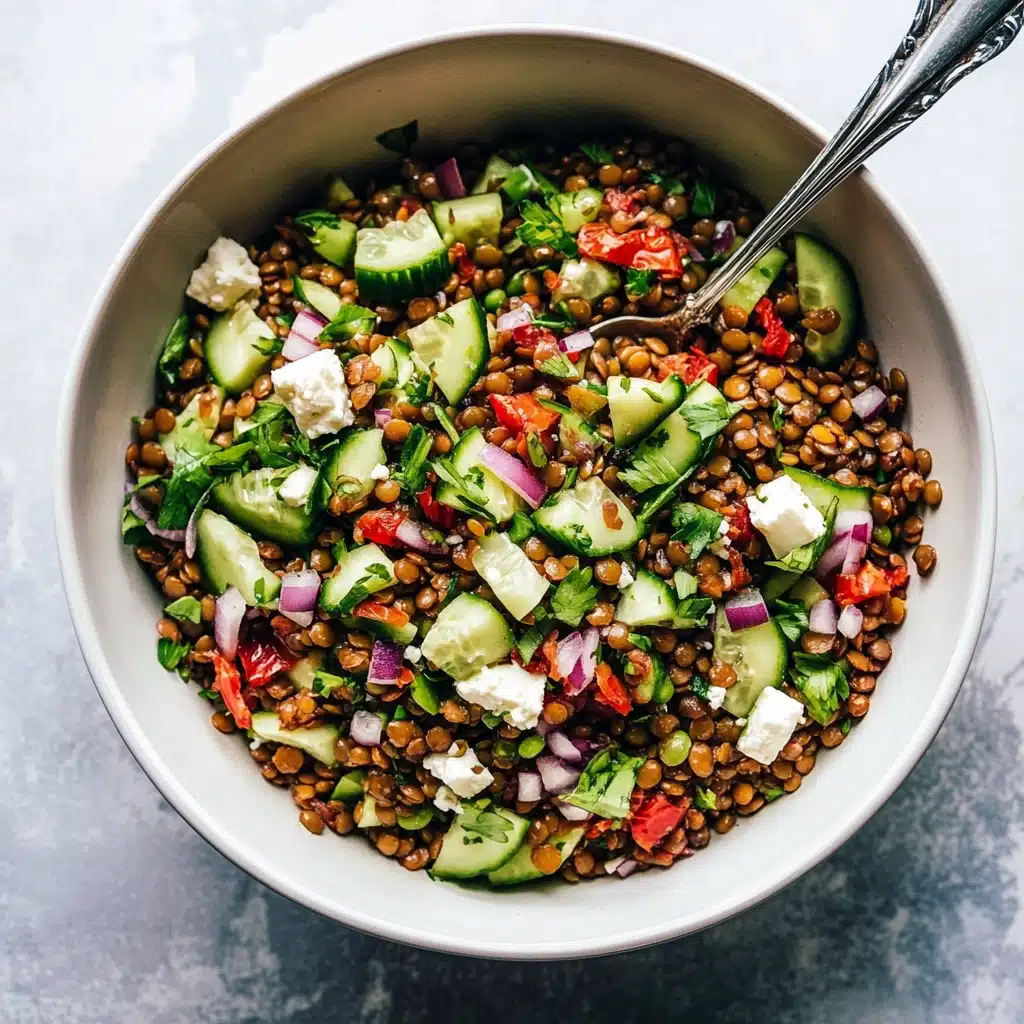 Lemon Lentil Salad Recipe - Recipe Image