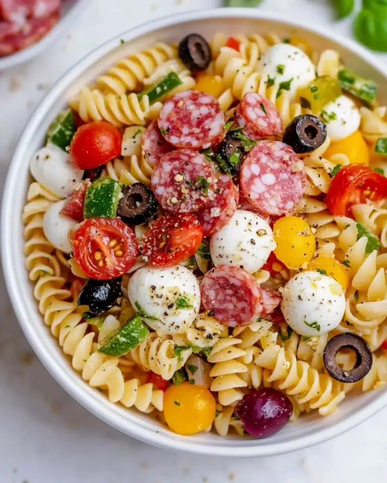 Healthy Pasta Salad Recipe
