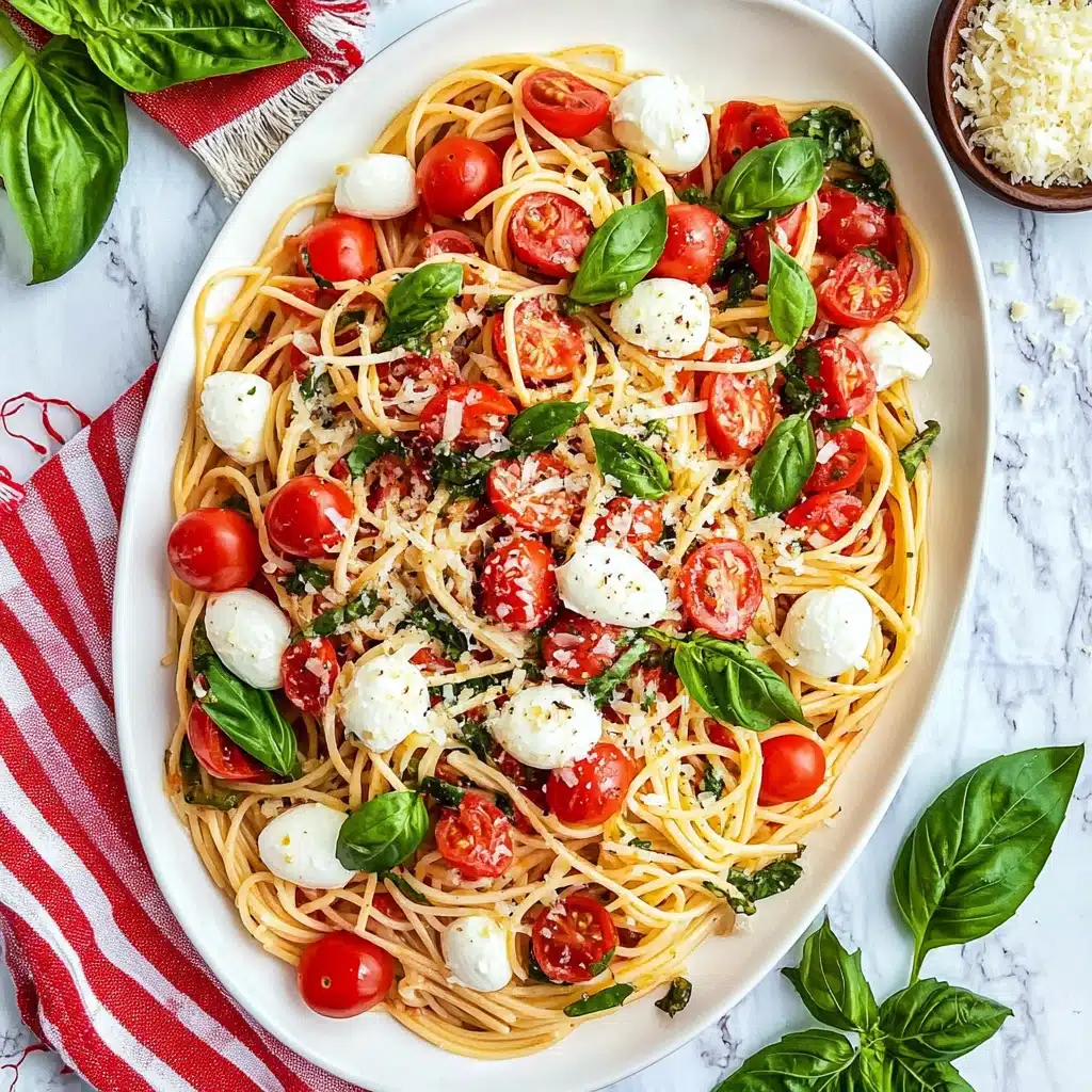 Bruschetta Pasta Recipe - Recipe Image