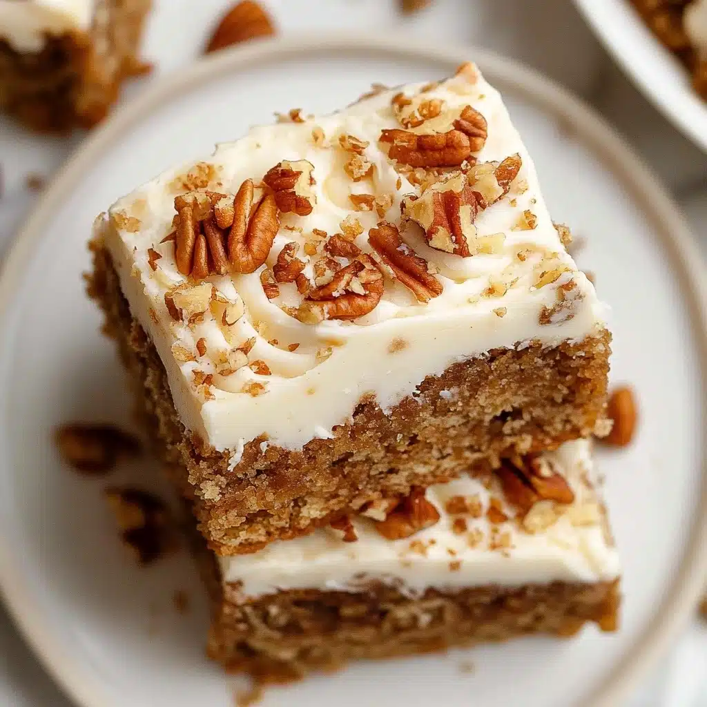 Carrot Cake Bars Recipe - Recipe Image