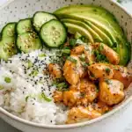 Spicy Salmon Bowls Recipe