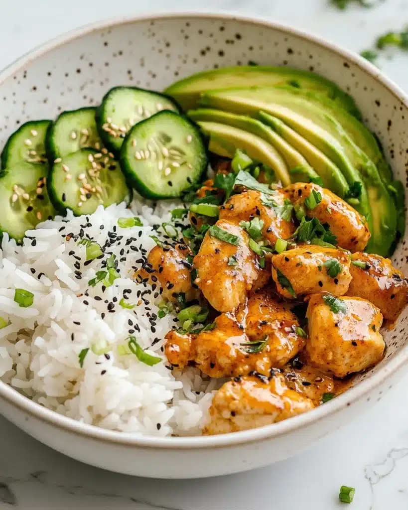 Spicy Salmon Bowls Recipe