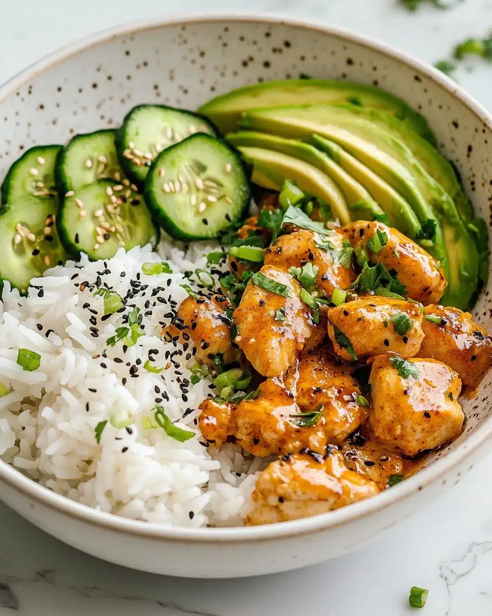 Spicy Salmon Bowls Recipe