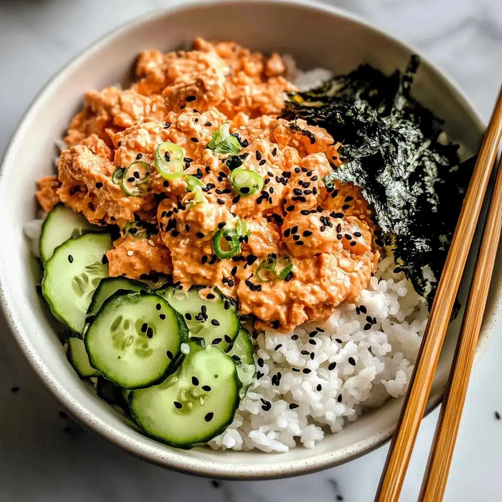 Spicy Tuna Rice Bowls Recipe - Recipe Image