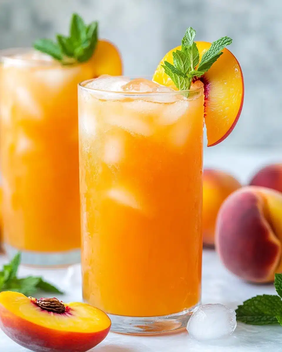 Peach Lemonade Recipe