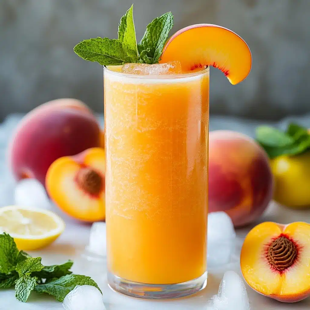 Peach Lemonade Recipe - Recipe Image