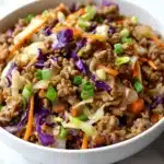 Low-Carb Easy Egg Roll in a Bowl Recipe